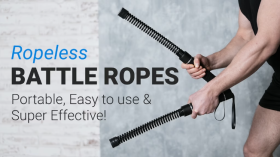 Ropeless Battle Ropes—Portable, Easy to use, Super Effective