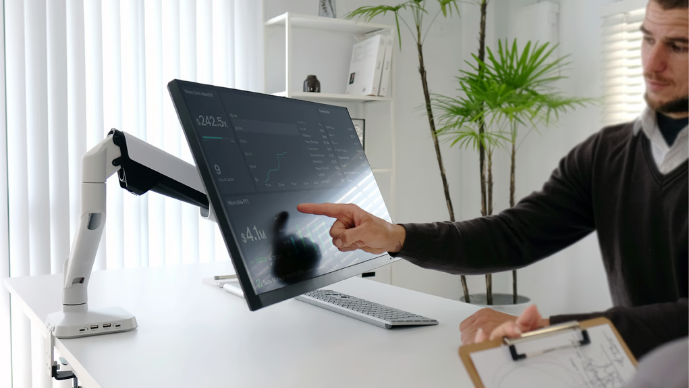 ARES Monitor Arm｜Compact, flexible and always in balance