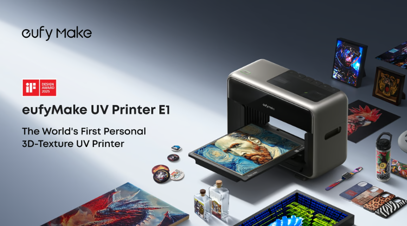 eufyMake E1: the First Personal 3D-Texture UV Printer