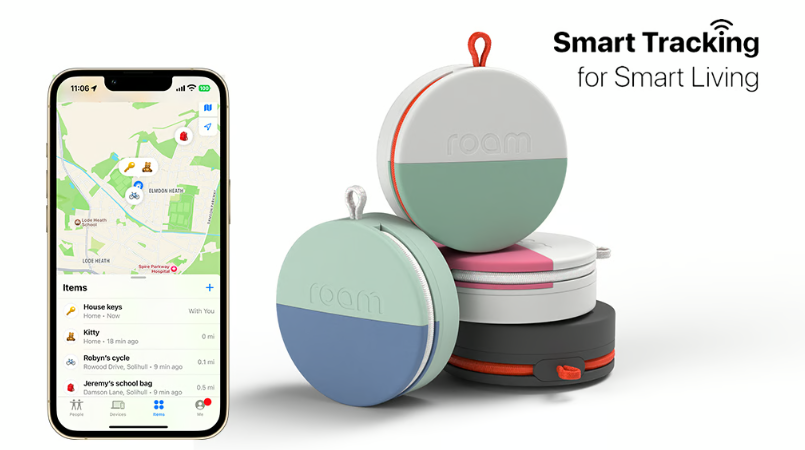 Roam: Tiny Tracker. Your Pocket-Sized SuperPower!