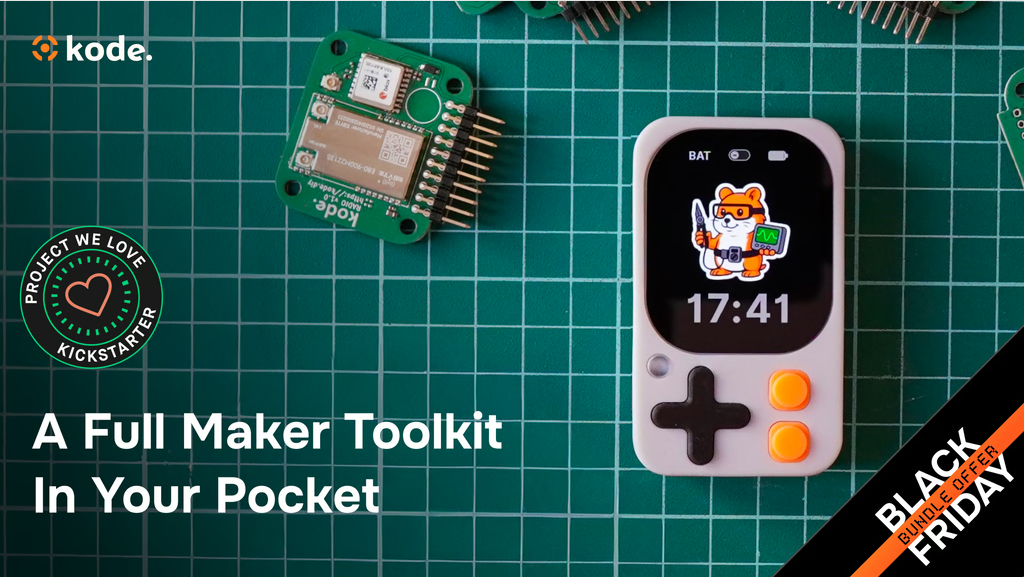 Kode Dot: The All-in-One Pocket Size Maker Device