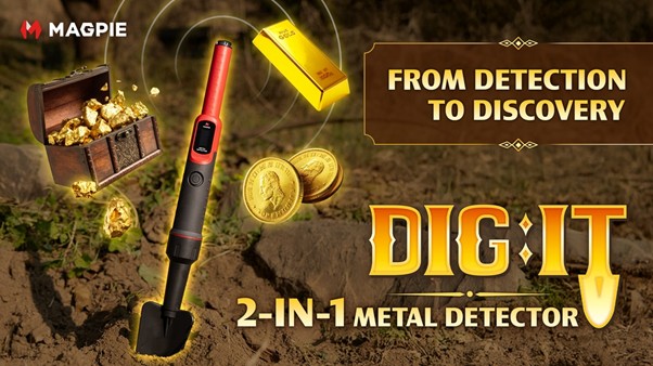 [DIG:IT]Discover Hidden Treasures with 2-in-1 Metal Detector