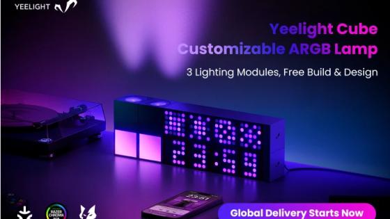 YEELIGHT CUBE: Customizable ARGB Table Lamp