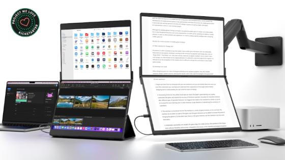 JSAUX FlipGo: Portable Dual Screen for Boosted Productivity