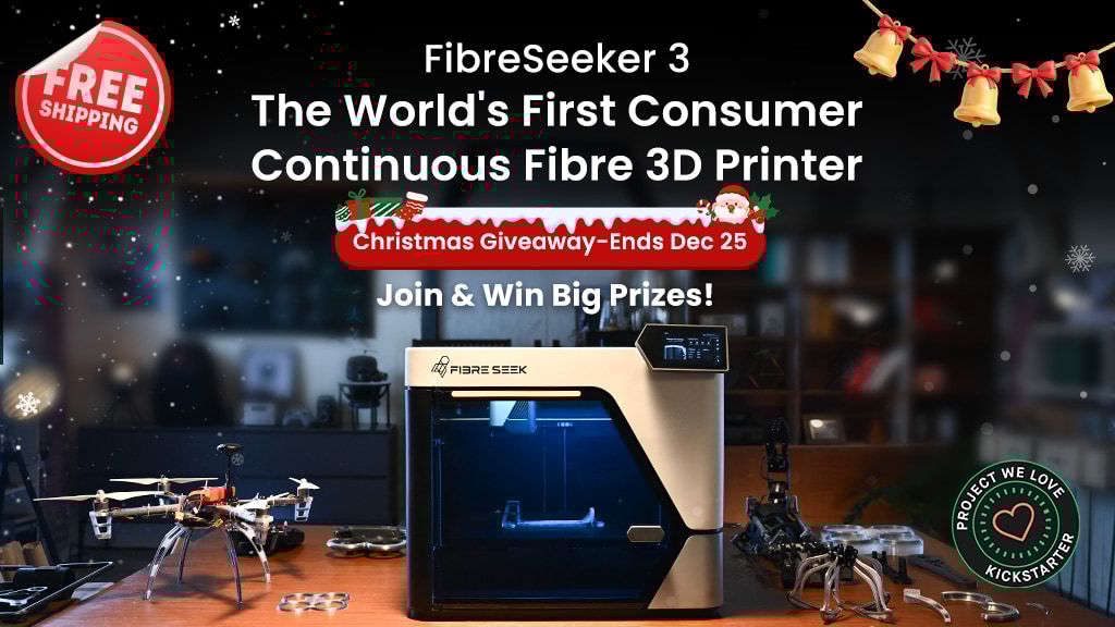 FibreSeeker 3-the First Consumer Continuous Fibre 3D Printer