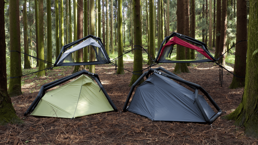 FLOAT Tent — A Modular Shelter That Moves From Ground to Air