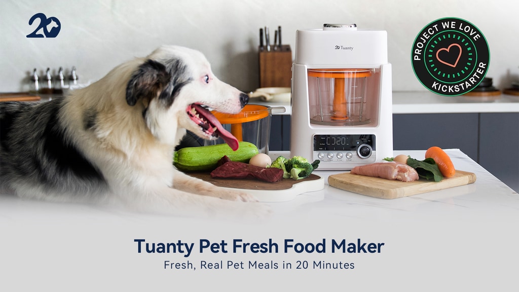 Tuanty Pet Fresh Food Maker -- Fresh Pet Meals in 20 Minutes