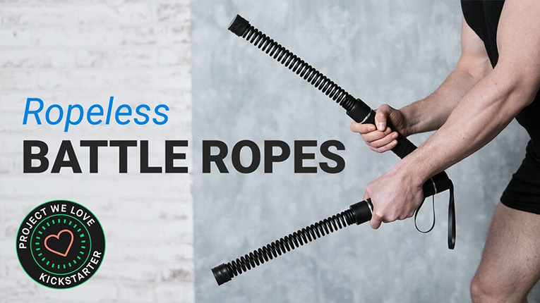 Ropeless Battle Ropes—Portable, Easy to use, Super Effective